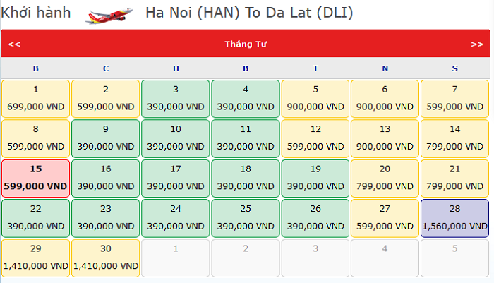 Du lịch thỏa thích hè 2017 với vé máy bay giá rẻ Hà Nội Đà Lạt